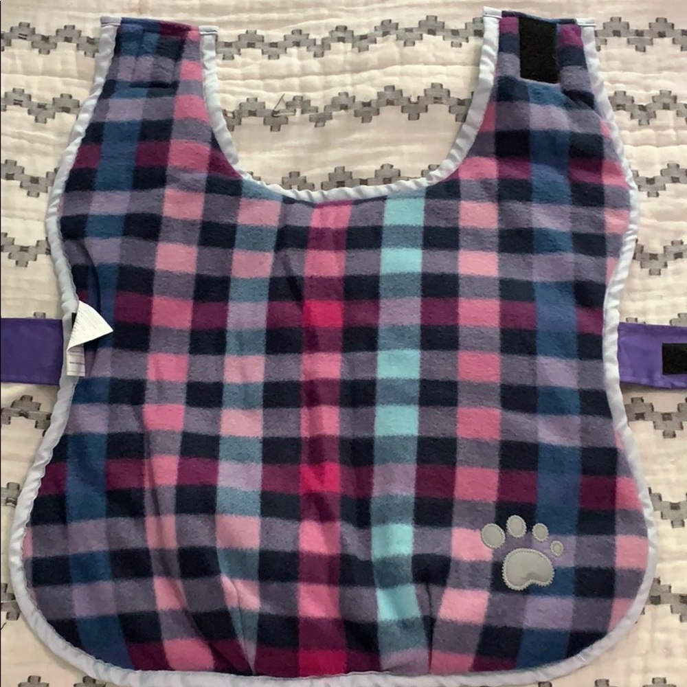 Fleece Dog Vest size Medium